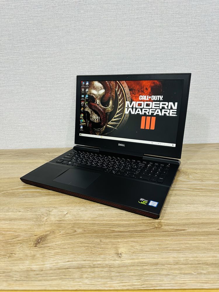 DELL Core i7-8 Ядерный+16 ГБ Озу+GTX1050Ti Мощный, Игровой ноутбук