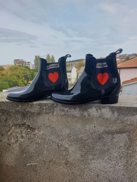 Дамски гумени ботуши love moschino