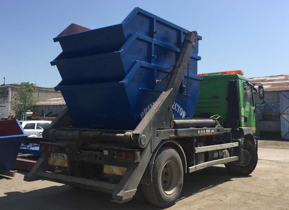 Container skip 5.5 mc–tabla podea 4 mm, pereti 3 mm Direct Producator
