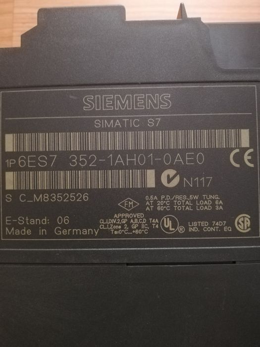Plc module S7 300 Siemens HMI