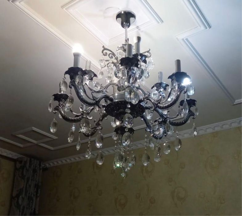 Продаю 3 стильные люстры