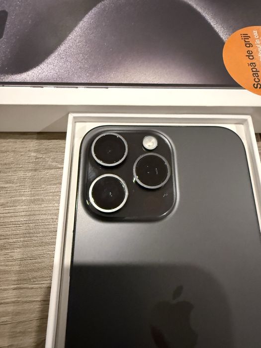 Iphone 15 pro max 256 Black Titanium