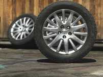 Зима 215-55-R17 диски с резиной Toyota Lexus