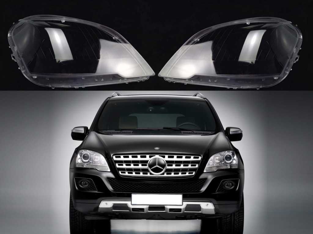 Комплект Стъкла за фарове на Mercedes ML W164 Facelift / Мерцедес