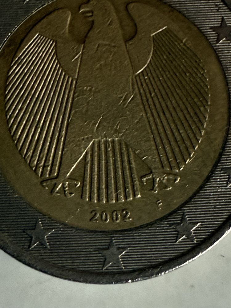 Монета 2 euro Германия 2002г.
