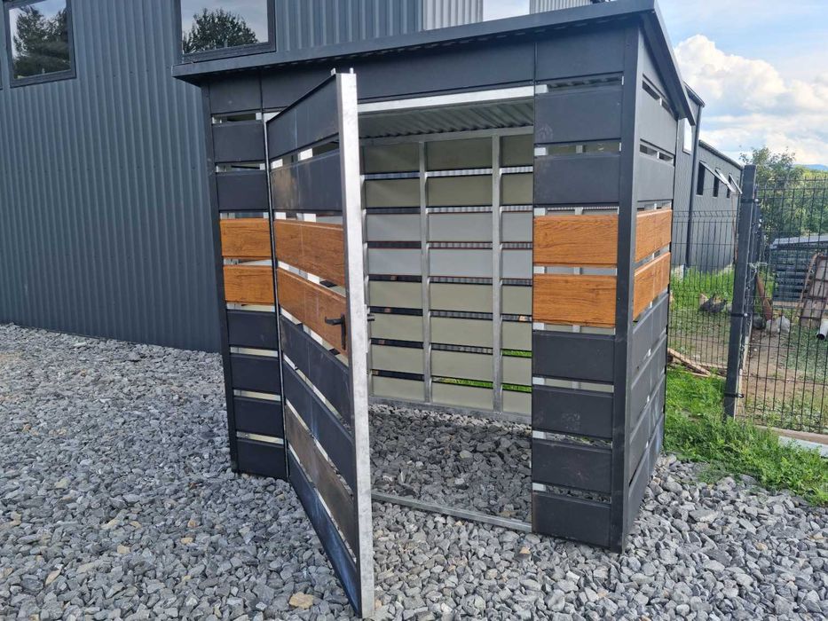 Anexă metalică modernă cu design ventilat Productie Poloneza