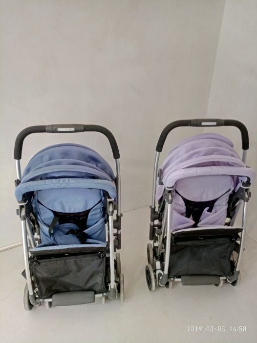 две детские коляски