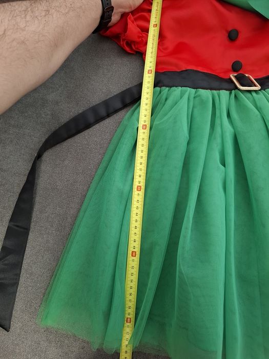 Costum Spiridus / Elf pentru fete 5-6 ani