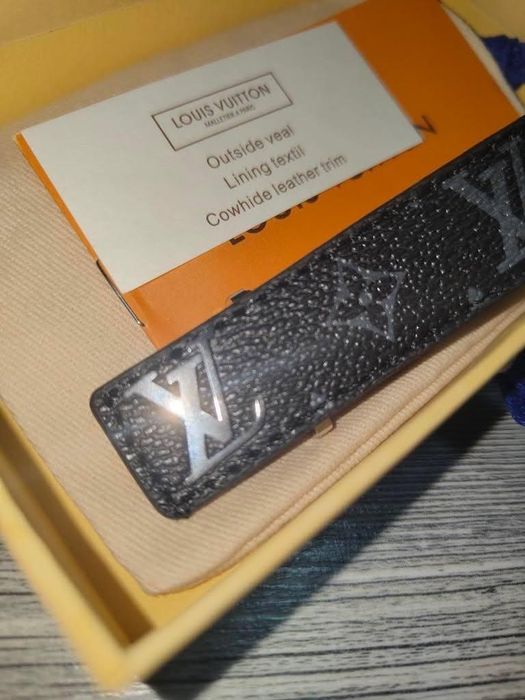 Кожена Гривна Louis Vuitton Slim