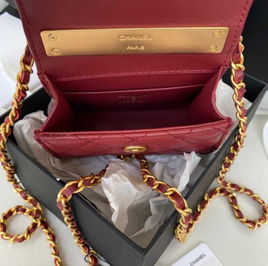 Chanel-ОРИГИНАЛИ мини чанта и колан