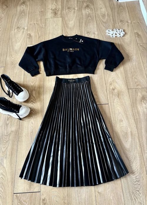 Balmain!Разкошен ефектен ежедневен сет Balmain