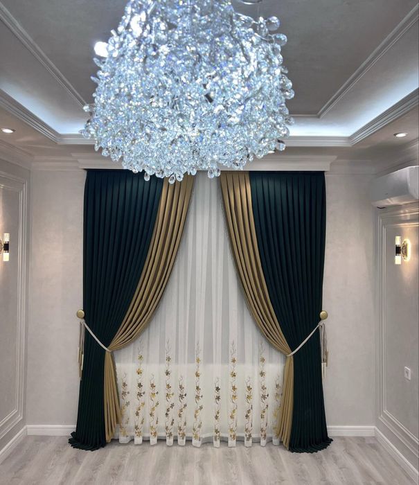 Пошив штор любой сложности, быстро и качественно