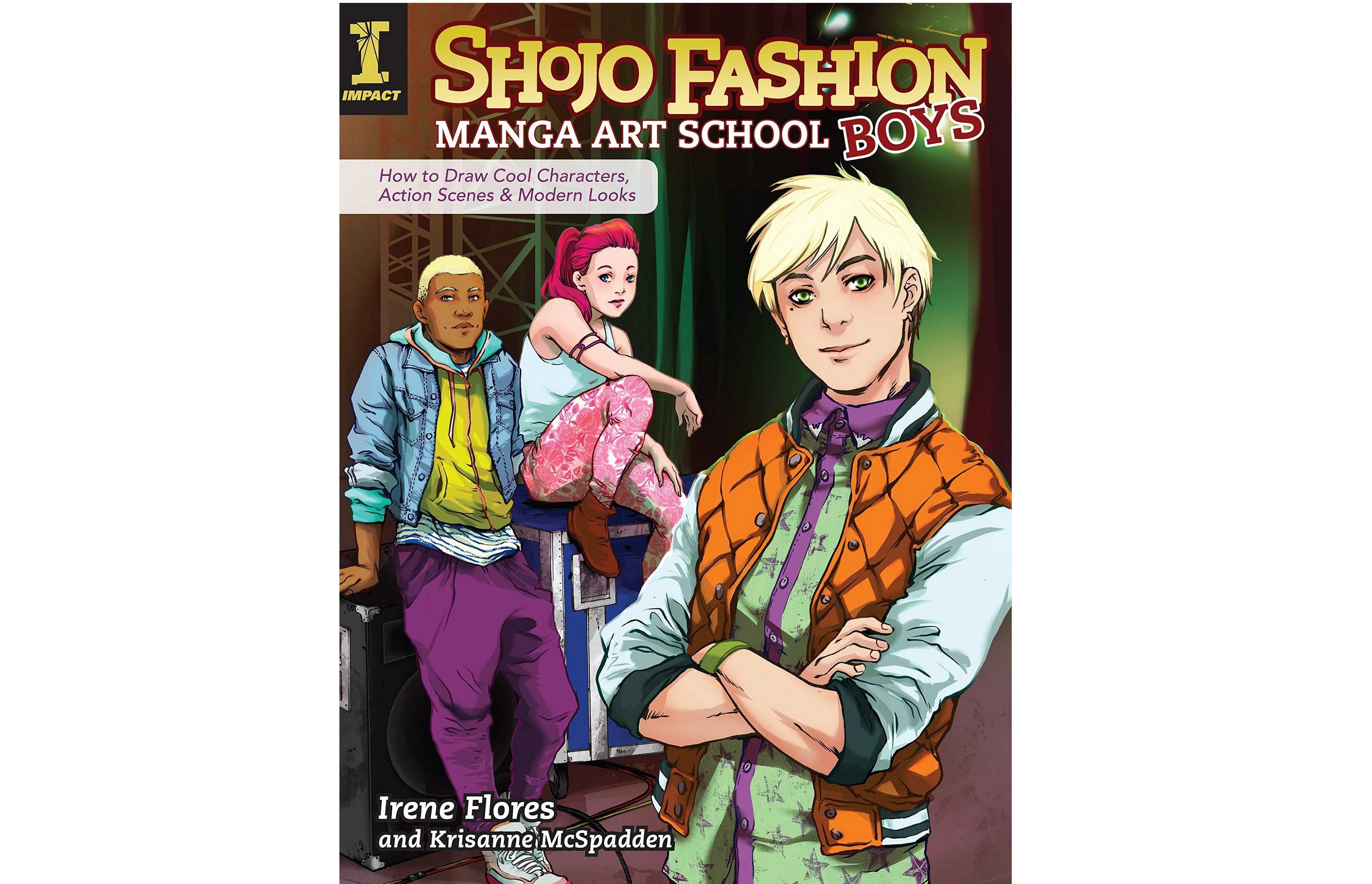 Super carte desen Shojo Manga Fashion Art School Boys