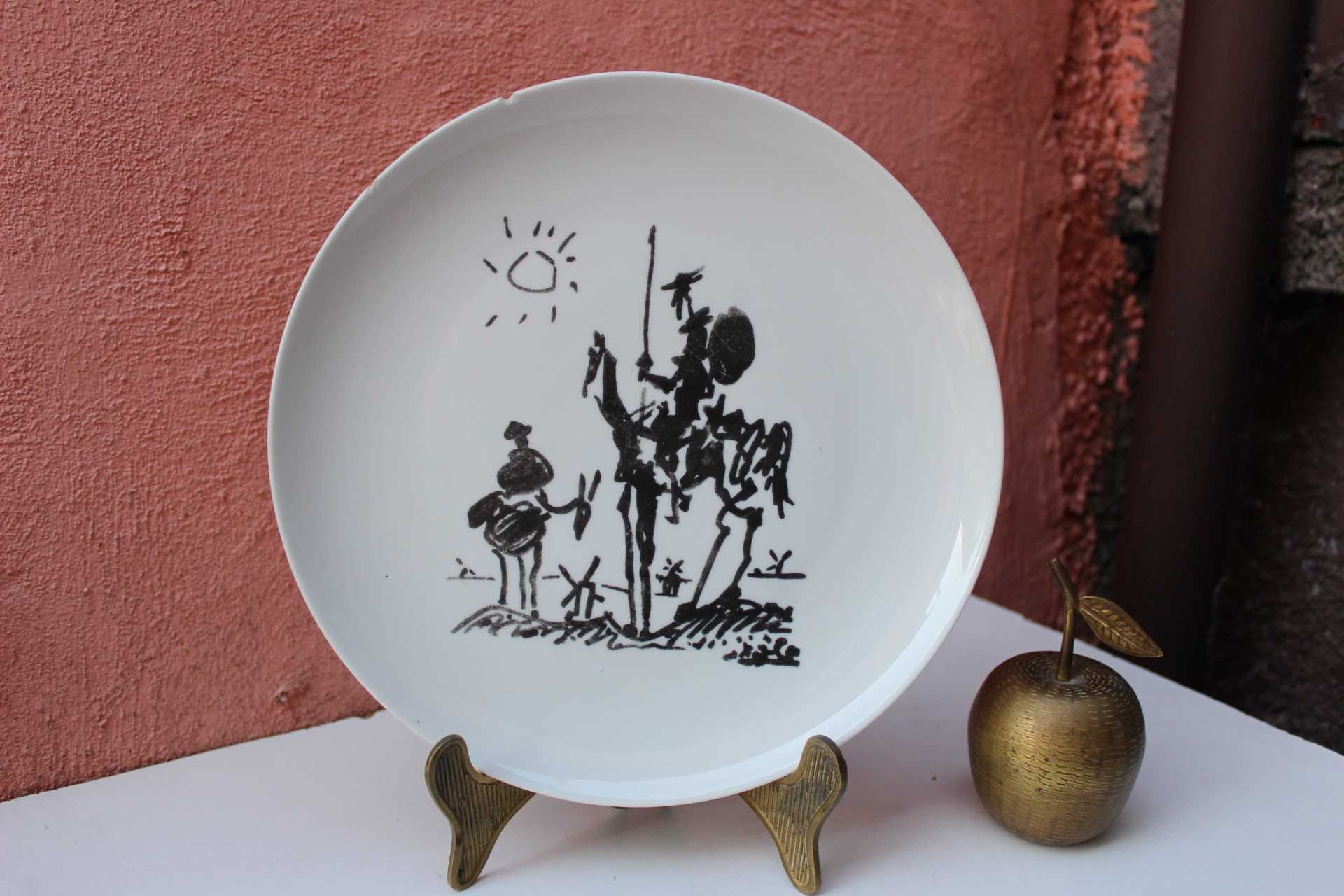 Farfurie portelan colectie PICASSO - DON QUIXOTE, Limoges