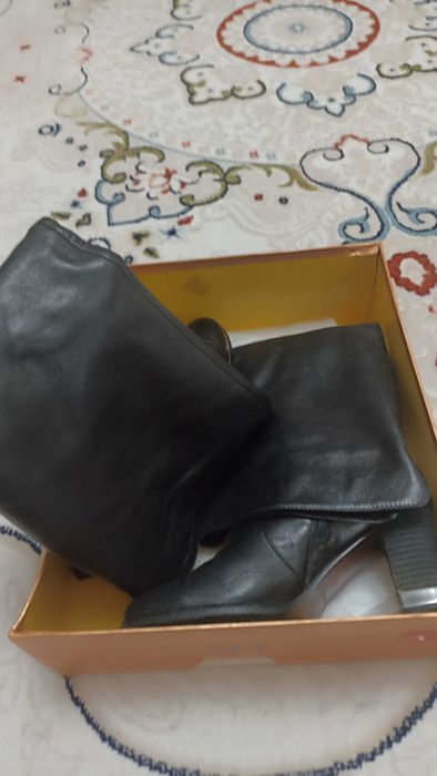 Продам сапоги из натуральной кожи
