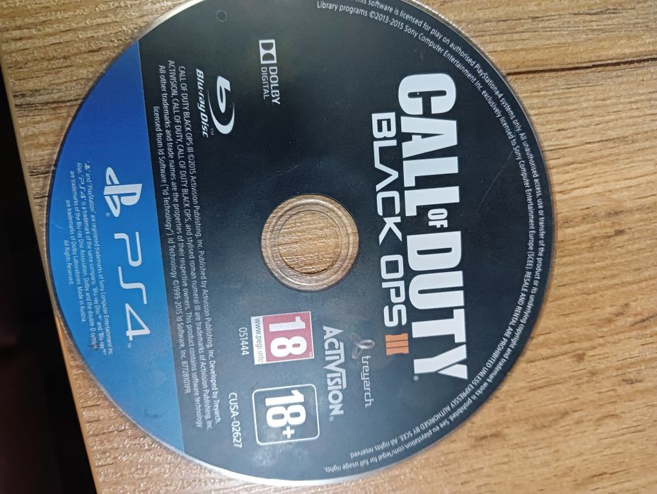 Диск для пс4 игра