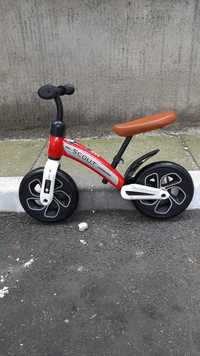 Bicicleta fara pedale Lorelli - Scout, rosu, pentru copii
