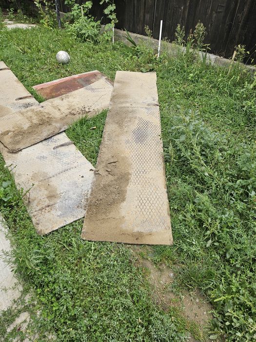 Podeț de acces fier 100 mm gros