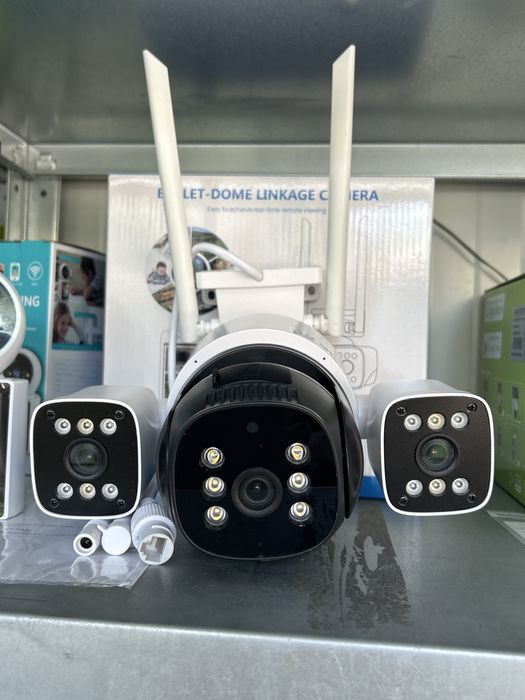 Camera de supraveghere inteligenta wifi tripa 9MP