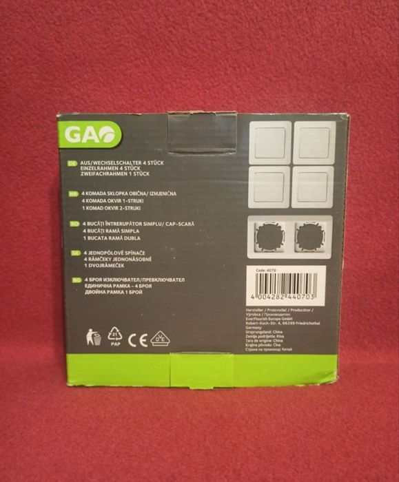 Set 4 intrerupatoare. NOU, nefolosit