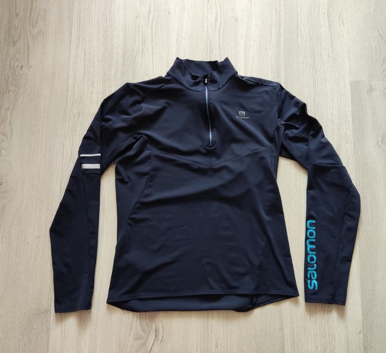 Salomon® S/Race Jersey Blue M's, мъжка термо блуза, слой