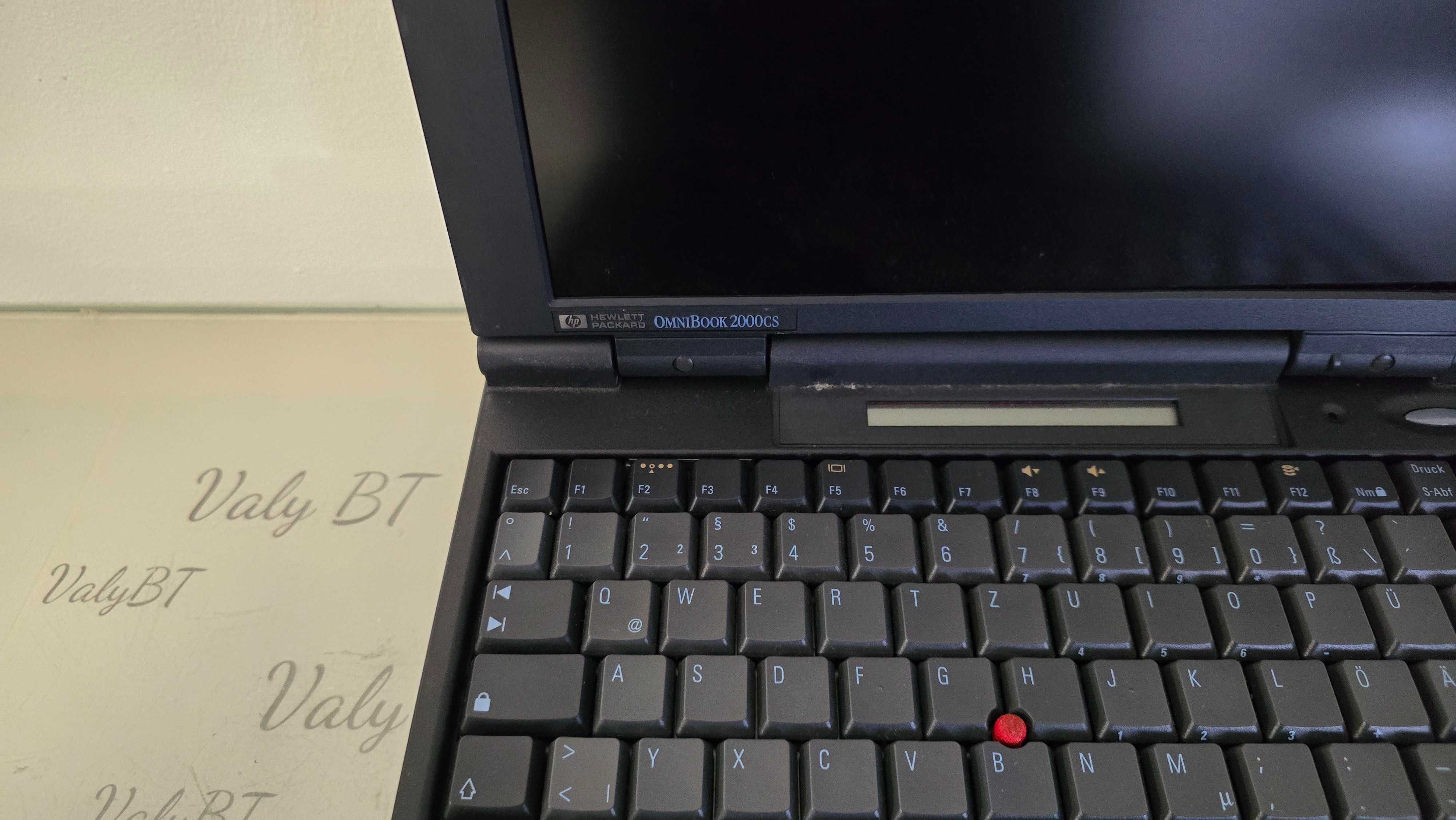 Laptop de colectie - HP Omnibook 2000ct - 1997 - functional perfect