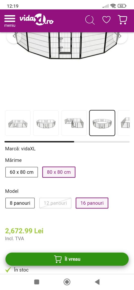 Țarc câine,iepuri găini mărime mare