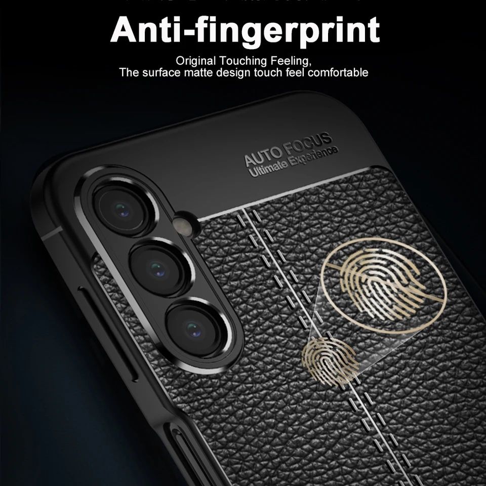 Samsung Galaxy A56 A36 A26 A16 / Лукс кейс гръб кожена шарка