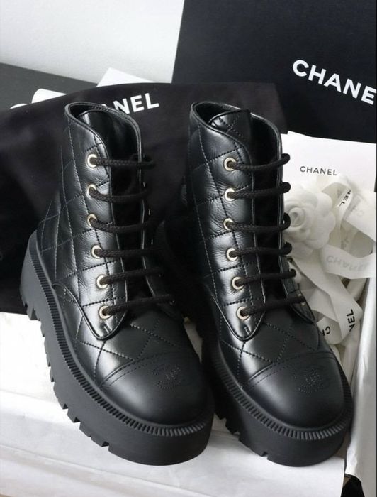 CH дамски боти от естествена кожа New Season