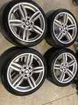 Set Jante R19 M. Bmw seria 6 Style 351M cu anvelope iarna. F10,F06,F12