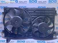 Ventilator / Electroventilator Apa si AC Clima VW Touran 1.6 FSI BAG BLP BLF / 2.0 FSI BLX BLY BLR BVZ BVY / 1.9 TDI BXF BXE BLS BXJ 2003 - 2010 Cod 1K0121207T