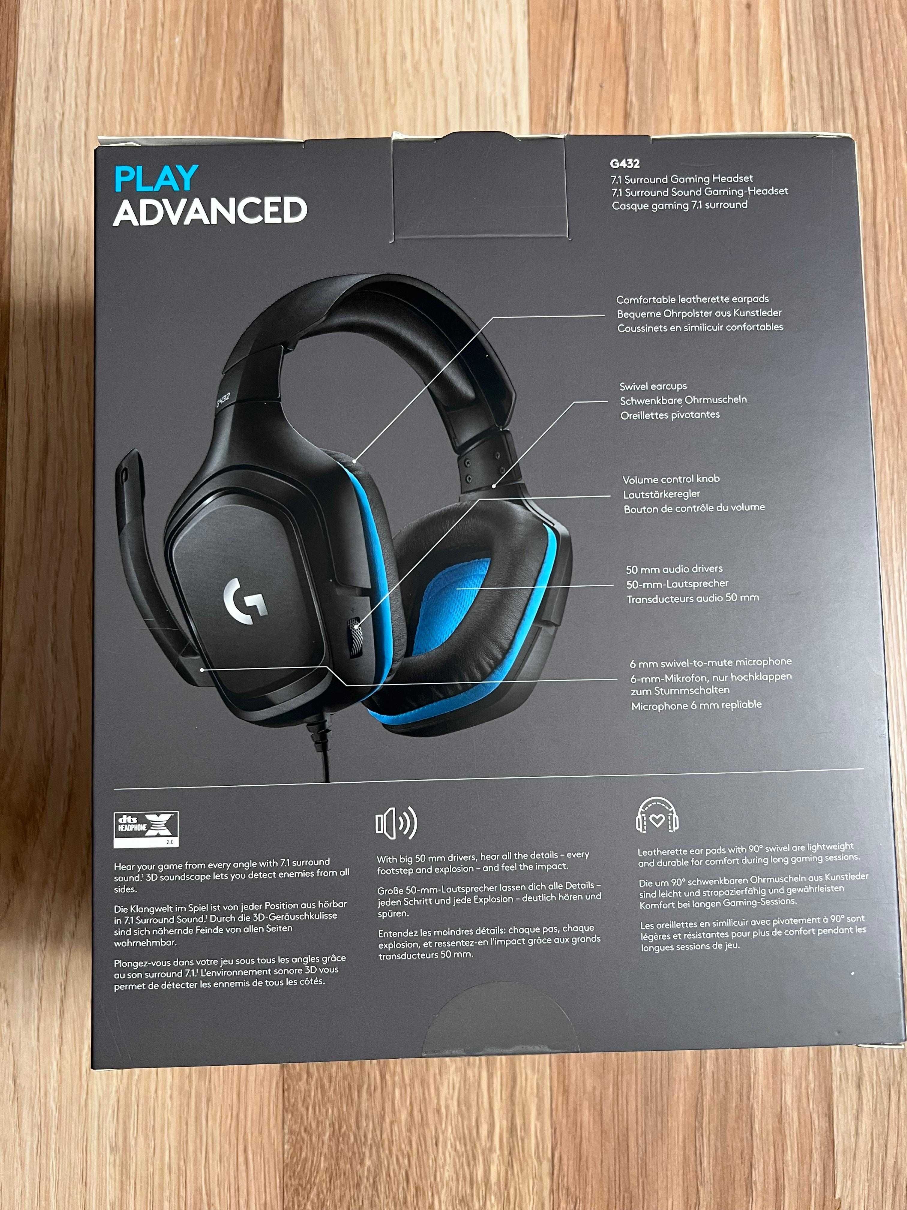 Casti gaming Logitech G432