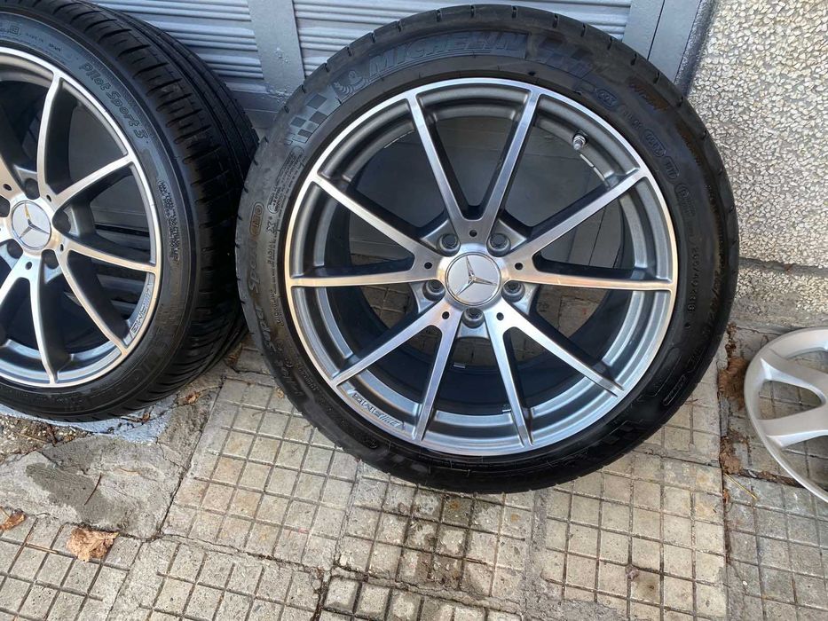 18-инчови AMG Performance джанти с летни гуми за Мерцедес