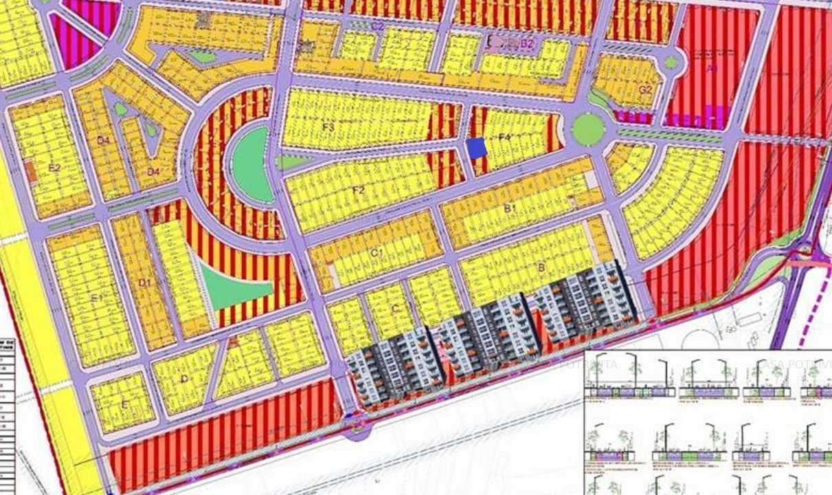 Vand teren intravilan, 500 mp, deshidere de 25 m, Veterani, Constanta