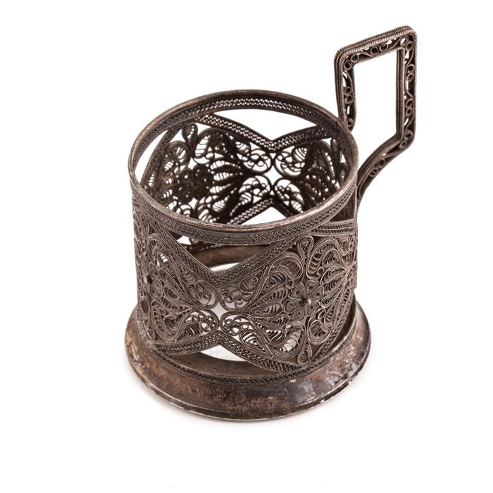 Винтажный подстаканник