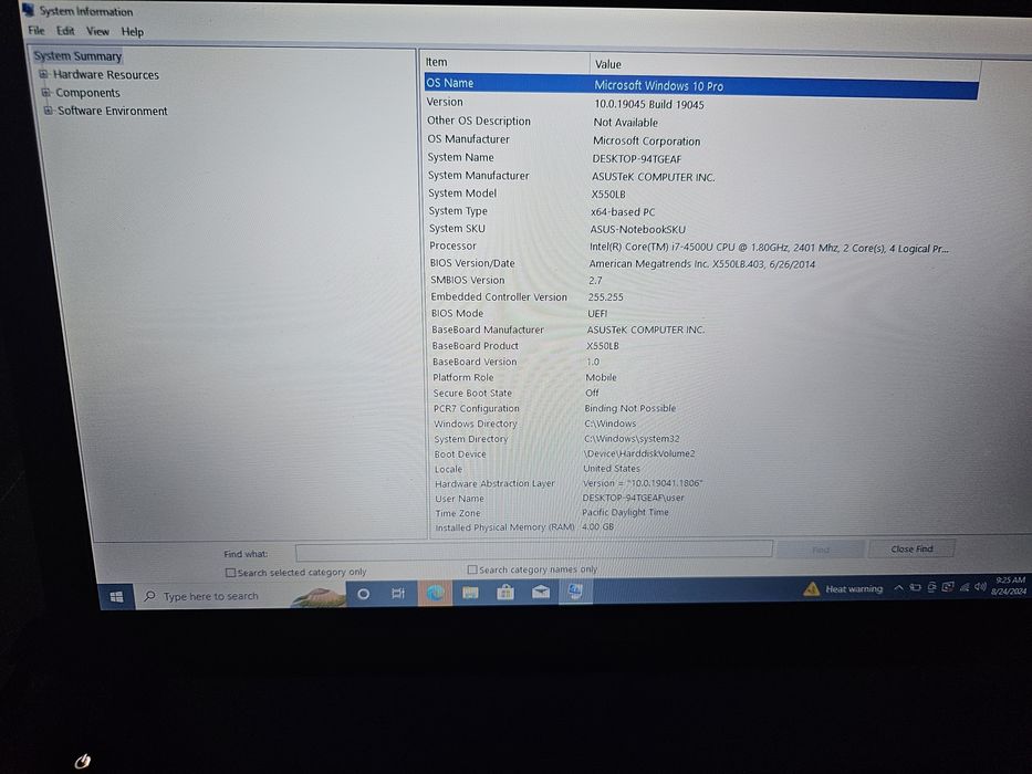 Laptop ASUS I7 - stare buna