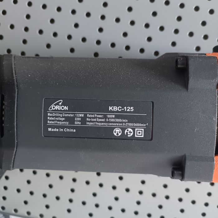 Дрель алмазного бурения ОRION KBC-125