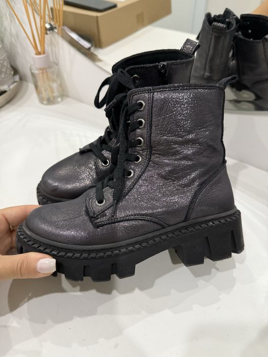 Детски боти от естествена кожа 32 номер