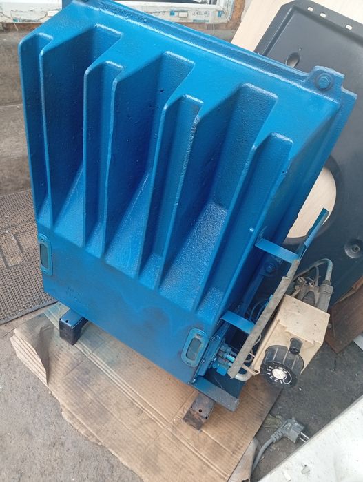 Convector pe gaz de fonta.