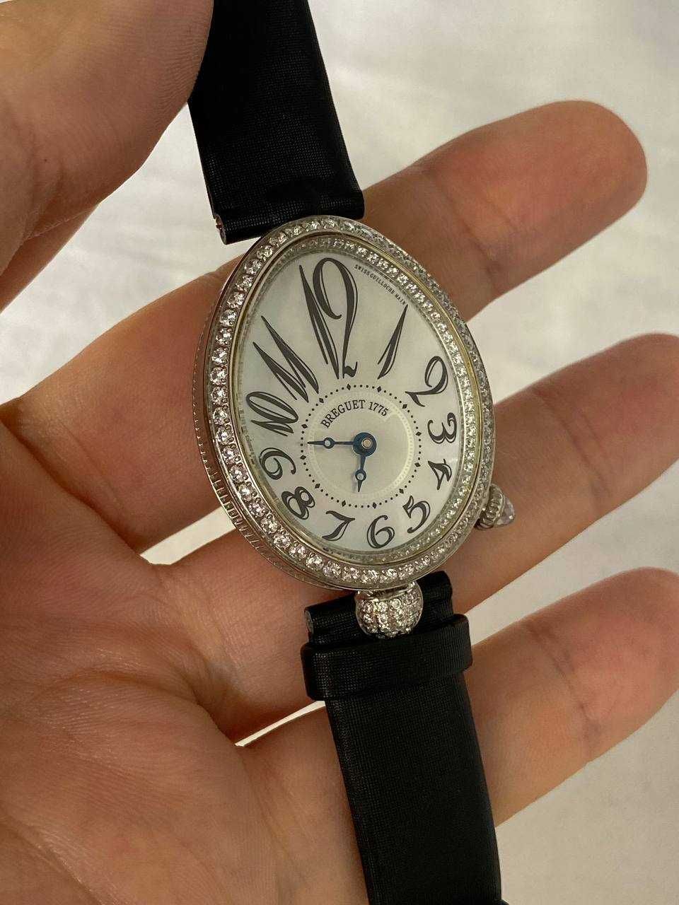 Breguet Reine De Naples BB5W944DD0D3L Diamond White Dial Ladies Watch