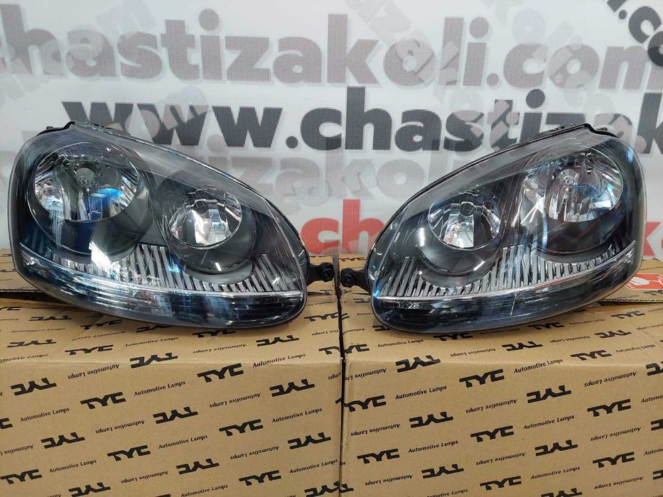 Фарове за VW GOLF 5 - черни