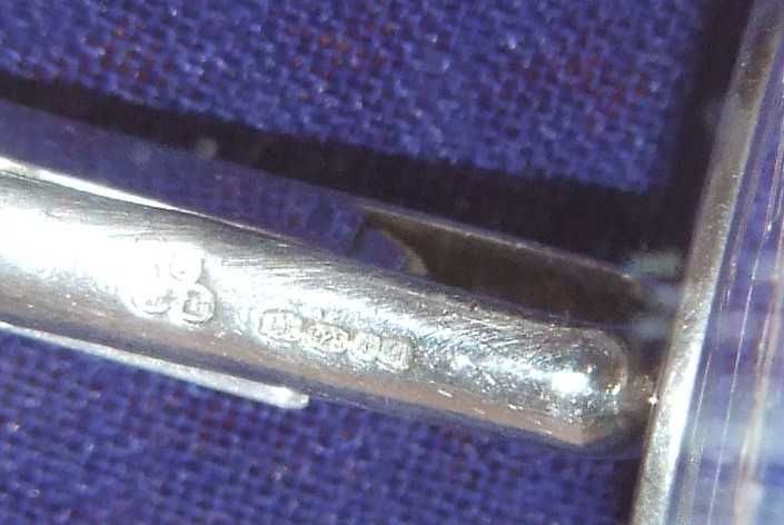 Butoni din argint marcat 925, design maritim, 10 grame, LUX