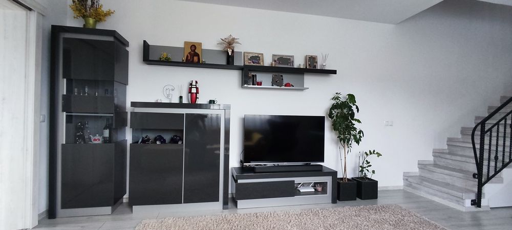 Mobila living Lyon gri super pret