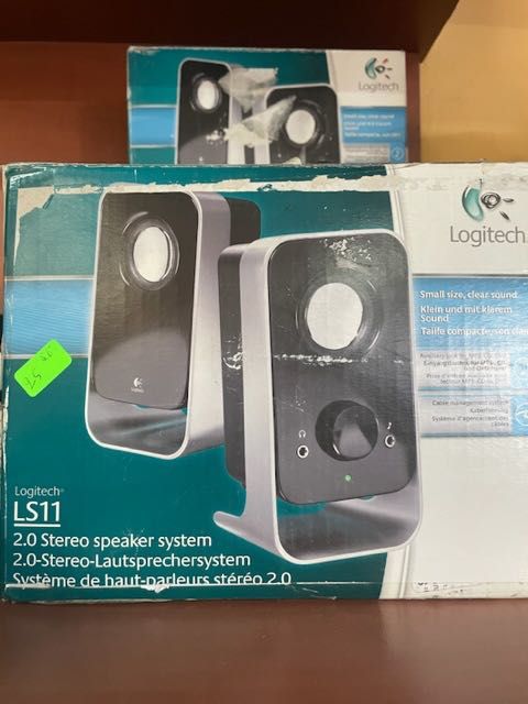 Тонколони Logitech LS11 2.0 Speaker System, 3W