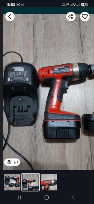 Vand autotfiletanta black-decker