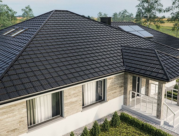 Металлочерепица, профилированный лист. Водосточка