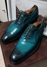 Pantofi Marco Roma, handmade in Italy - Marime 41 - Goodyear welted