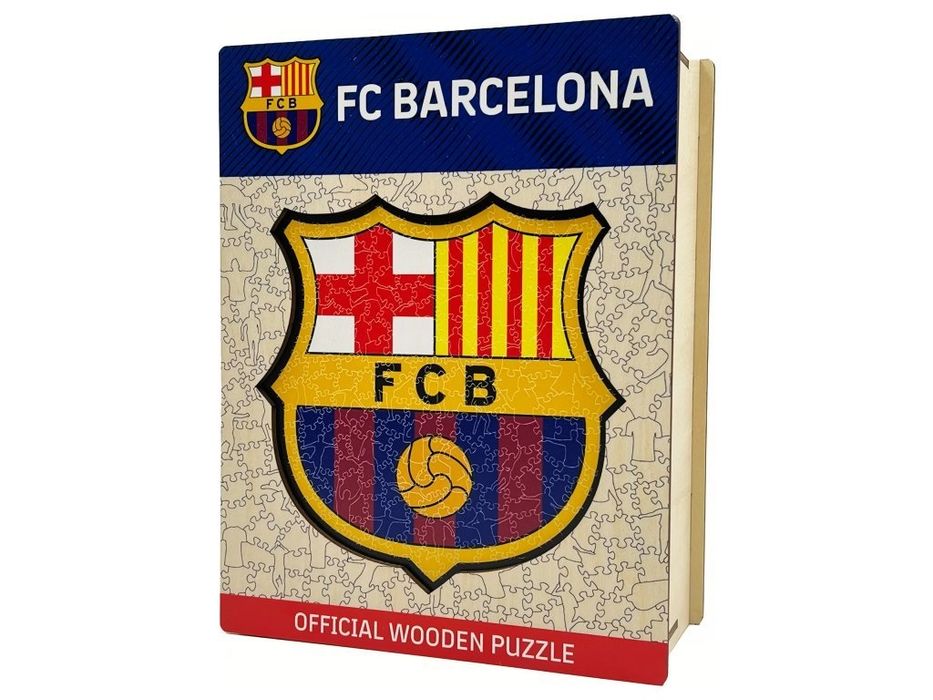 Fc Barcelona  пъзел в кутия от 270 дървени частиасти