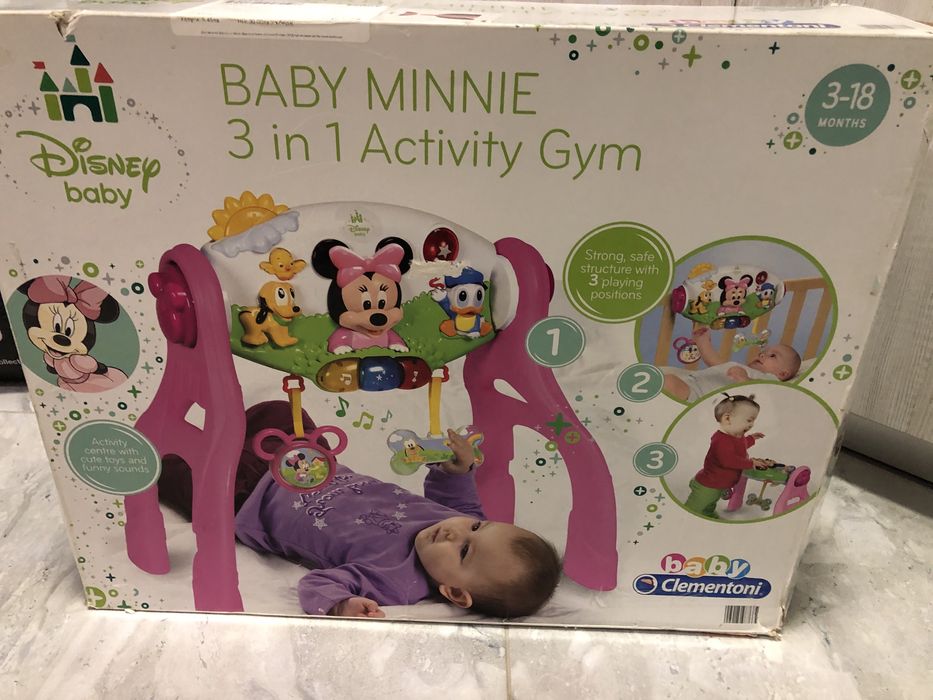 Подвижна активна гимнастика 3 в 1 Клементони