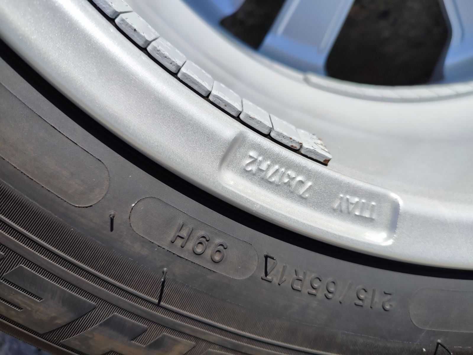 277 - 4бр. Алуминиеви джанти 17'' 5x108 с гуми 215/65R17 Opel